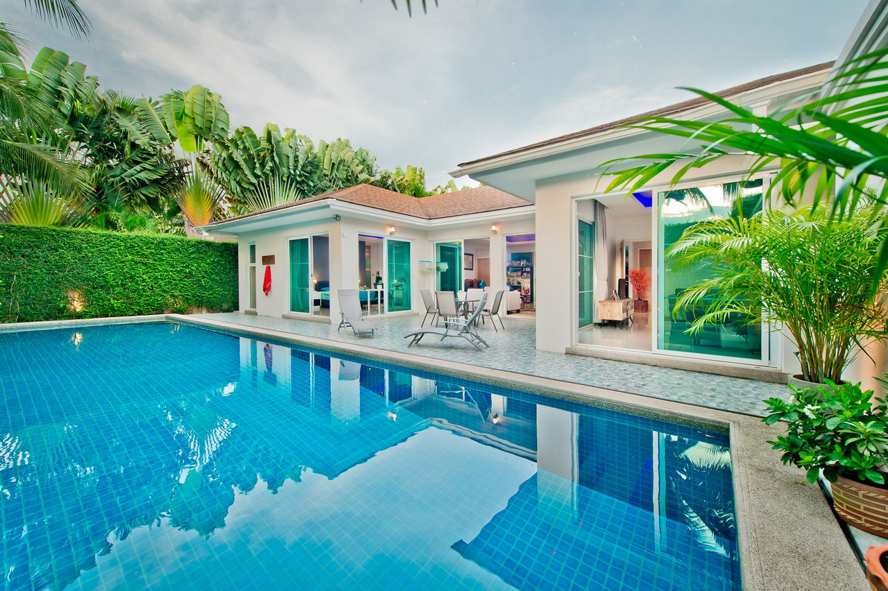 Ost  Pattaya Vineyard 3 La Residence, Moderne Pool Villa zum Verkauf