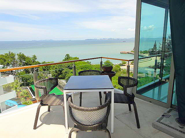 Wong Amat Beach The Sanctuary Penthouse Condo zum Verkauf 18.9 M. THB