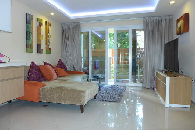 City Garden Condo zum Verkauf, 46 qm, 1 Schlafzimmer, 1 Badezimmer, europaische Kuche, voll mobliert, Balkon, Gemeinschafts - Swimmingpool, Fitnessraum * 7% Rendite - Mietgarantie