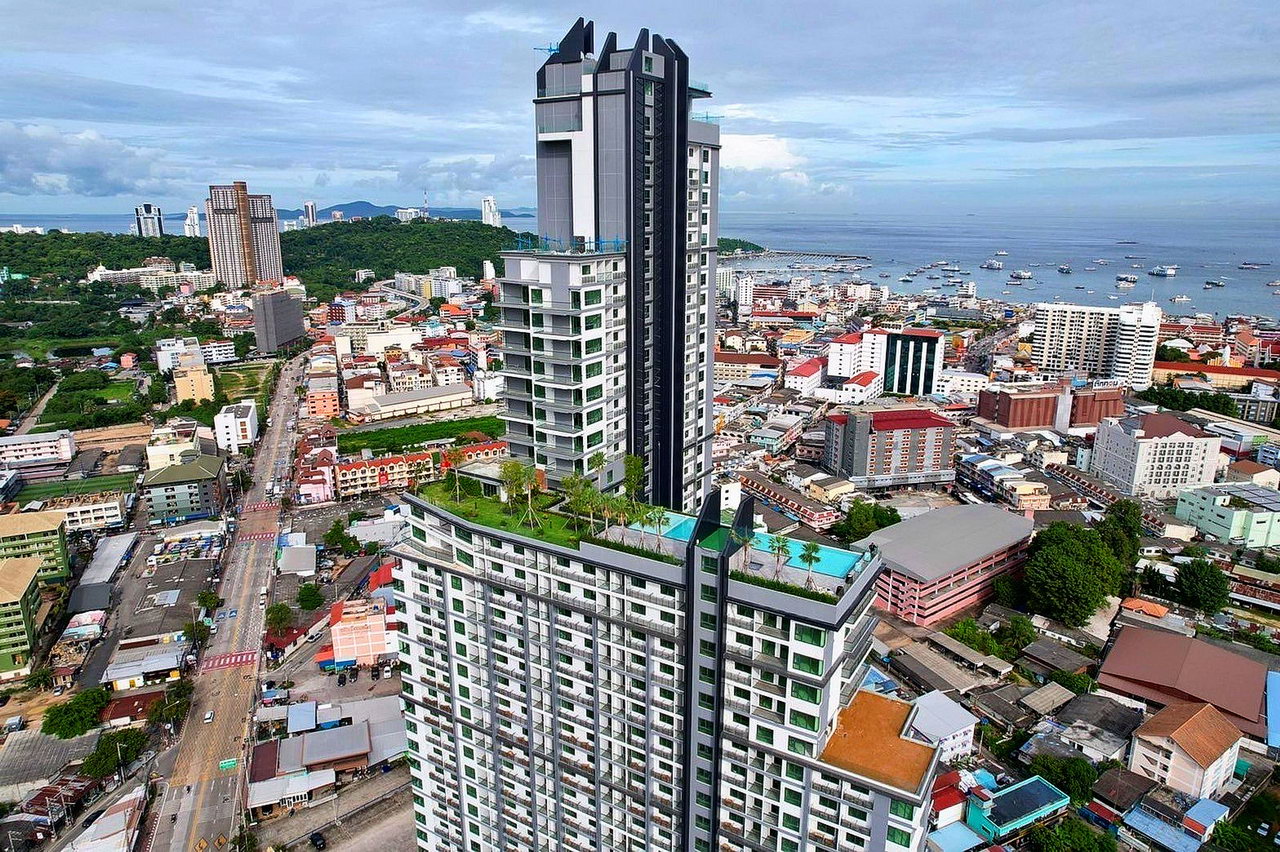 Süd Pattaya, Arcadia Millenium Tower Wohnungen zu verkaufen 3.831 M. THB