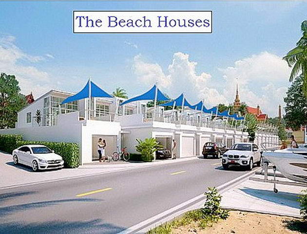 Bangsaray Talay Sawan Stadthaus am Strand zu verkaufen 8.2 M. THB