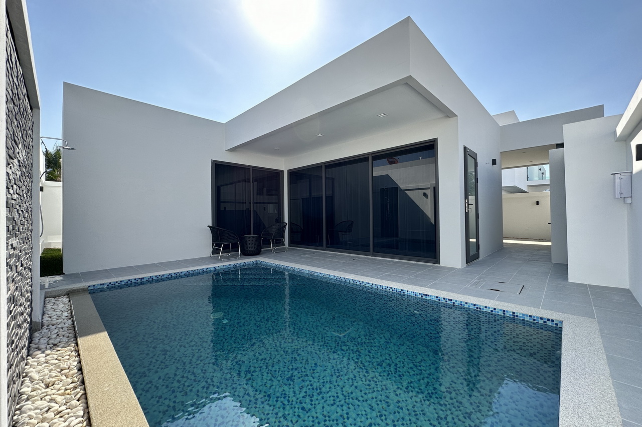 Huay Yai D Sign Homes, Moderne Pool Villas zum Verkauf 5.95 M. THB