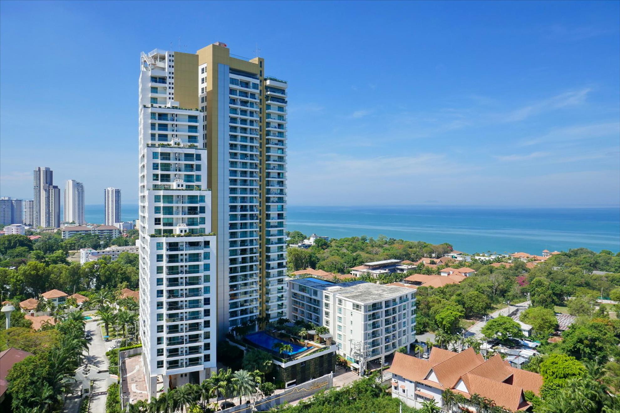 Pattaya Hill, Peak Towers Eigentumswohnung zu verkaufen, neues Studio 2.1 M. THB