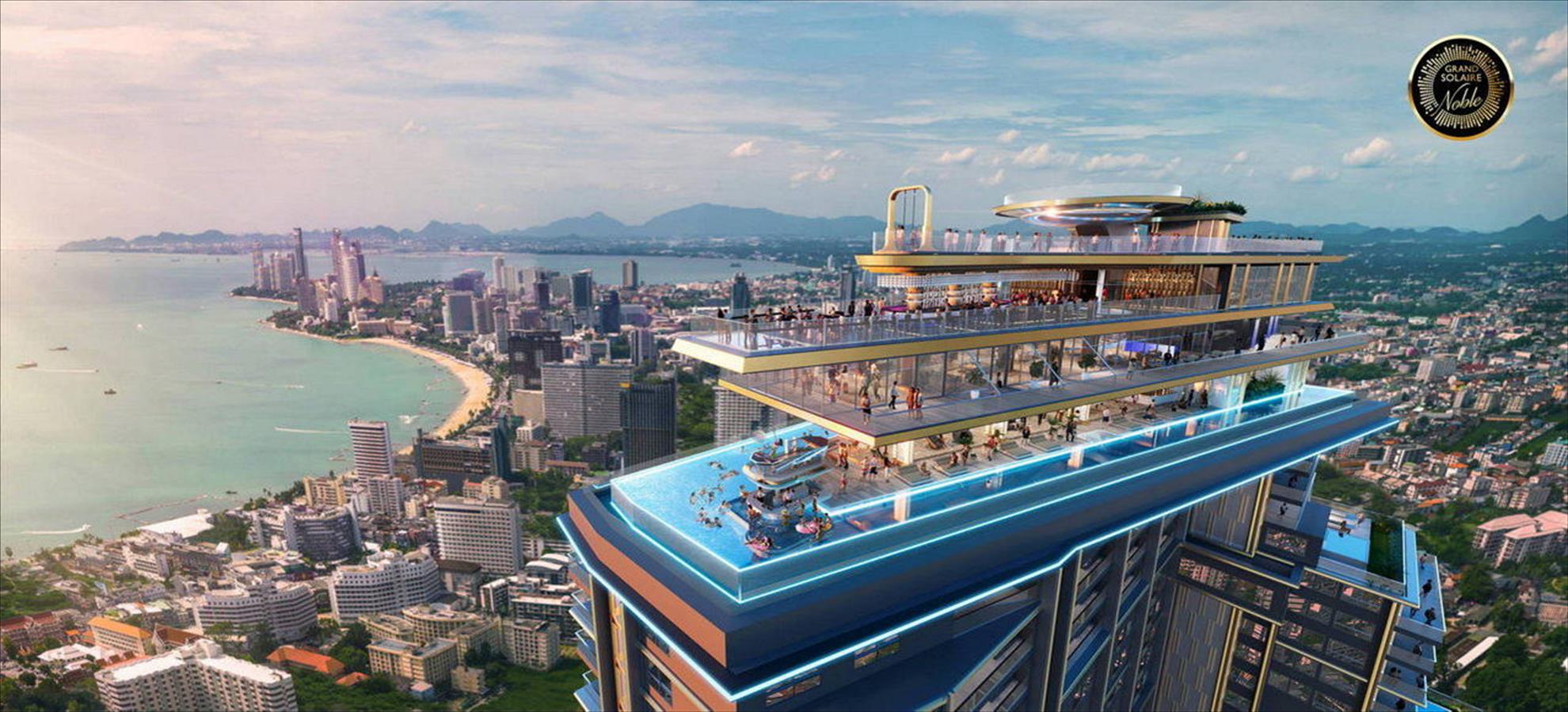 Süd-Pattaya, neue Grand Solaire Noble Condo zu verkaufen 16.688 M. THB