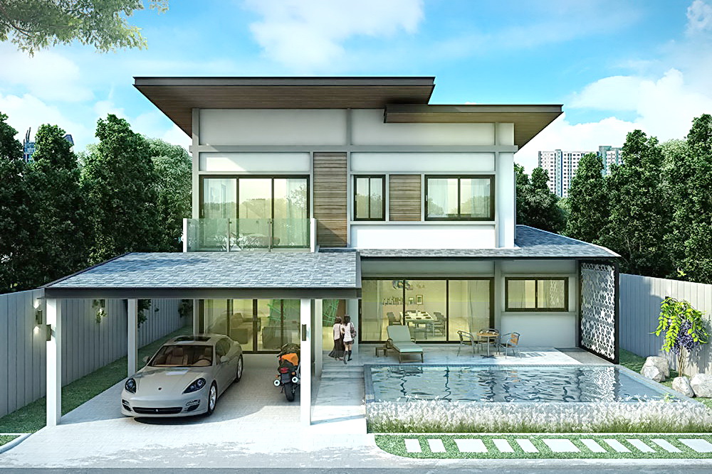 South Pattaya New Zensiri Midtown Pool Villas for Sale